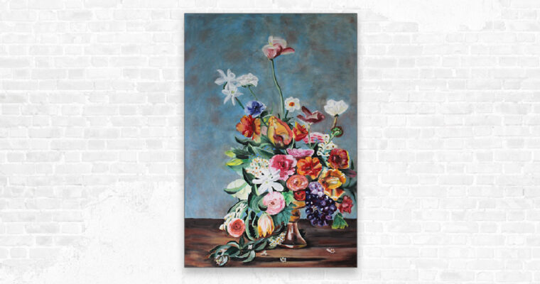 bloemen schilderij